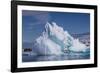 Arch in Iceberg, Cierva Cove, Antarctica, Polar Regions-Michael Nolan-Framed Photographic Print