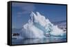 Arch in Iceberg, Cierva Cove, Antarctica, Polar Regions-Michael Nolan-Framed Stretched Canvas