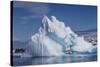 Arch in Iceberg, Cierva Cove, Antarctica, Polar Regions-Michael Nolan-Stretched Canvas