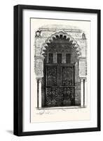 Arch in the Alcazar, Seville, Spain-null-Framed Giclee Print