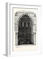 Arch in the Alcazar, Seville, Spain-null-Framed Giclee Print