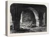 Arch in the Old Fort Calcutta India 1869-null-Stretched Canvas