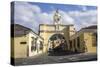 Arch leading to Merced church, Antigua, UNESCO World Heritage Site, Guatemala, Central America-Peter Groenendijk-Stretched Canvas