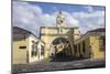 Arch leading to Merced church, Antigua, UNESCO World Heritage Site, Guatemala, Central America-Peter Groenendijk-Mounted Photographic Print