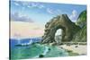 Arch Near Topanga Beach 1905-Eduardo Camoes-Stretched Canvas