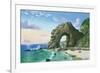 Arch Near Topanga Beach 1905-Eduardo Camoes-Framed Giclee Print