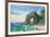 Arch Near Topanga Beach 1905-Eduardo Camoes-Framed Giclee Print