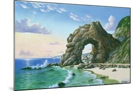 Arch Near Topanga Beach 1905-Eduardo Camoes-Mounted Giclee Print