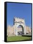 Arch of Augustus, Rimini, Italy-null-Framed Stretched Canvas