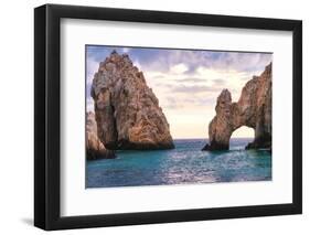 Arch of Cabo San Lucas, Mexico-George Oze-Framed Premium Photographic Print