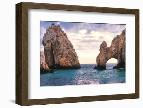 Arch of Cabo San Lucas, Mexico-George Oze-Framed Photographic Print