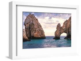 Arch of Cabo San Lucas, Mexico-George Oze-Framed Photographic Print