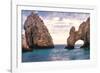 Arch of Cabo San Lucas, Mexico-George Oze-Framed Photographic Print