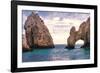 Arch of Cabo San Lucas, Mexico-George Oze-Framed Premium Photographic Print