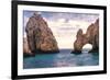 Arch of Cabo San Lucas, Mexico-George Oze-Framed Photographic Print