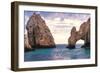 Arch of Cabo San Lucas, Mexico-George Oze-Framed Photographic Print