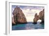 Arch of Cabo San Lucas, Mexico-George Oze-Framed Photographic Print