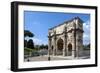 Arch of Constantine, Arch of Titus Beyond, Ancient Roman Forum, Rome, Lazio, Italy-James Emmerson-Framed Photographic Print