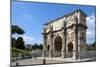 Arch of Constantine, Arch of Titus Beyond, Ancient Roman Forum, Rome, Lazio, Italy-James Emmerson-Mounted Photographic Print