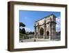 Arch of Constantine, Arch of Titus Beyond, Ancient Roman Forum, Rome, Lazio, Italy-James Emmerson-Framed Photographic Print