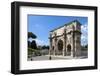 Arch of Constantine, Arch of Titus Beyond, Ancient Roman Forum, Rome, Lazio, Italy-James Emmerson-Framed Photographic Print