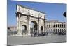 Arch of Constantine (Arco Di Costantino) and the Colosseum, Rome, Lazio, Italy-Stuart Black-Mounted Photographic Print