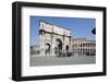 Arch of Constantine (Arco Di Costantino) and the Colosseum, Rome, Lazio, Italy-Stuart Black-Framed Photographic Print