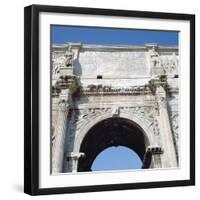 Arch of Constantine, Rome, 4th Century-null-Framed Photographic Print