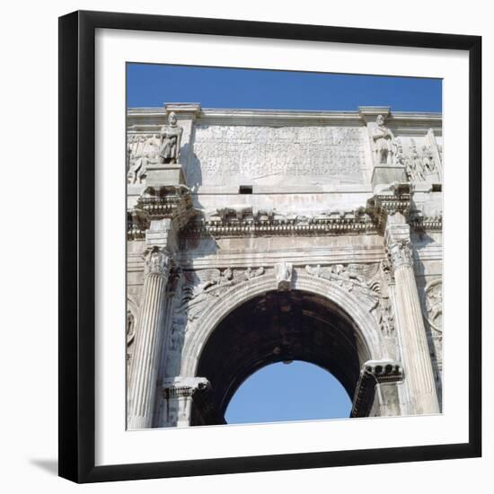 Arch of Constantine, Rome, 4th Century-null-Framed Photographic Print