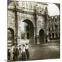 Arch of Constantine, Rome, Italy-Underwood & Underwood-Mounted Photographic Print