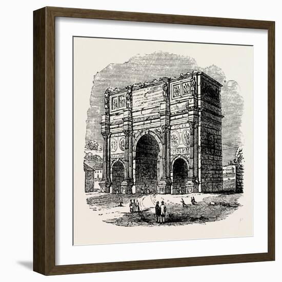 Arch of Constantine, Rome, Italy-null-Framed Giclee Print