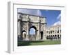 Arch of Constantine, Rome, Lazio, Italy-Adam Woolfitt-Framed Photographic Print