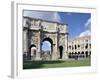 Arch of Constantine, Rome, Lazio, Italy-Adam Woolfitt-Framed Photographic Print