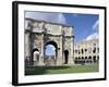 Arch of Constantine, Rome, Lazio, Italy-Adam Woolfitt-Framed Photographic Print