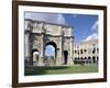 Arch of Constantine, Rome, Lazio, Italy-Adam Woolfitt-Framed Photographic Print