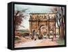 Arch of Constantine-Alberto Pisa-Framed Stretched Canvas