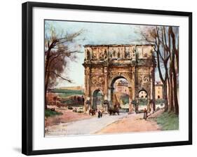 Arch of Constantine-Alberto Pisa-Framed Giclee Print