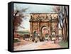 Arch of Constantine-Alberto Pisa-Framed Stretched Canvas