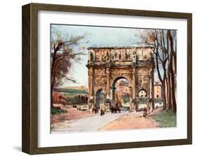 Arch of Constantine-Alberto Pisa-Framed Giclee Print