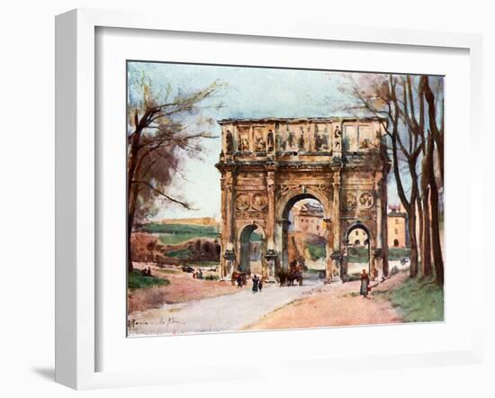 Arch of Constantine-Alberto Pisa-Framed Giclee Print