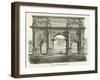 Arch of Constantine-null-Framed Giclee Print