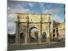 Arch of Hadrian and Constantine in Rome-Roman architecture-Mounted Photographic Print