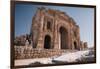 Arch of Hadrian, Main Gate, Jerash, Jordan, Middle East-Francesco Fanti-Framed Photographic Print