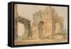 Arch of Janus, C.1798-99-Thomas Girtin-Framed Stretched Canvas