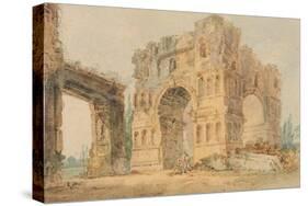 Arch of Janus, C.1798-99-Thomas Girtin-Stretched Canvas