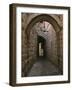 Arch of Jerusalem Stone and Narrow Lane, Israel-Jerry Ginsberg-Framed Photographic Print