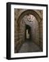 Arch of Jerusalem Stone and Narrow Lane, Israel-Jerry Ginsberg-Framed Photographic Print