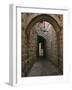 Arch of Jerusalem Stone and Narrow Lane, Israel-Jerry Ginsberg-Framed Photographic Print