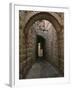 Arch of Jerusalem Stone and Narrow Lane, Israel-Jerry Ginsberg-Framed Photographic Print