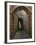 Arch of Jerusalem Stone and Narrow Lane, Israel-Jerry Ginsberg-Framed Photographic Print